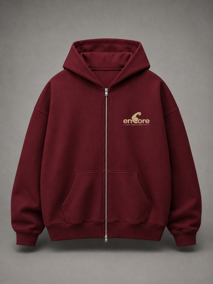 enCore,CoreFullZipHoodie,FullZipHoodie,HeavyweightHoodie,OversizedHoodie,PremiumHoodie,LuxuryStreetwear,MinimalStreetwear,DropShoulder,UnisexHoodie,CottonBlend,Athleisure,GymHoodie,PremiumEssentials